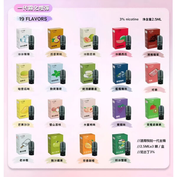 DIYA煙彈叮啞霧化彈