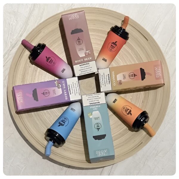 MEEL奶茶杯 6000 PUFFS 拋棄式電子煙 可充電一次性煙桿