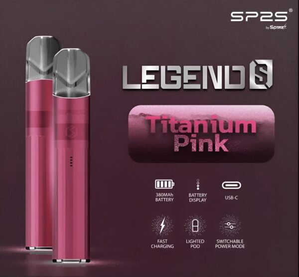 SP2S主機 鈦色霧化桿推薦 傳奇系列 通用悅刻Relx一代煙彈