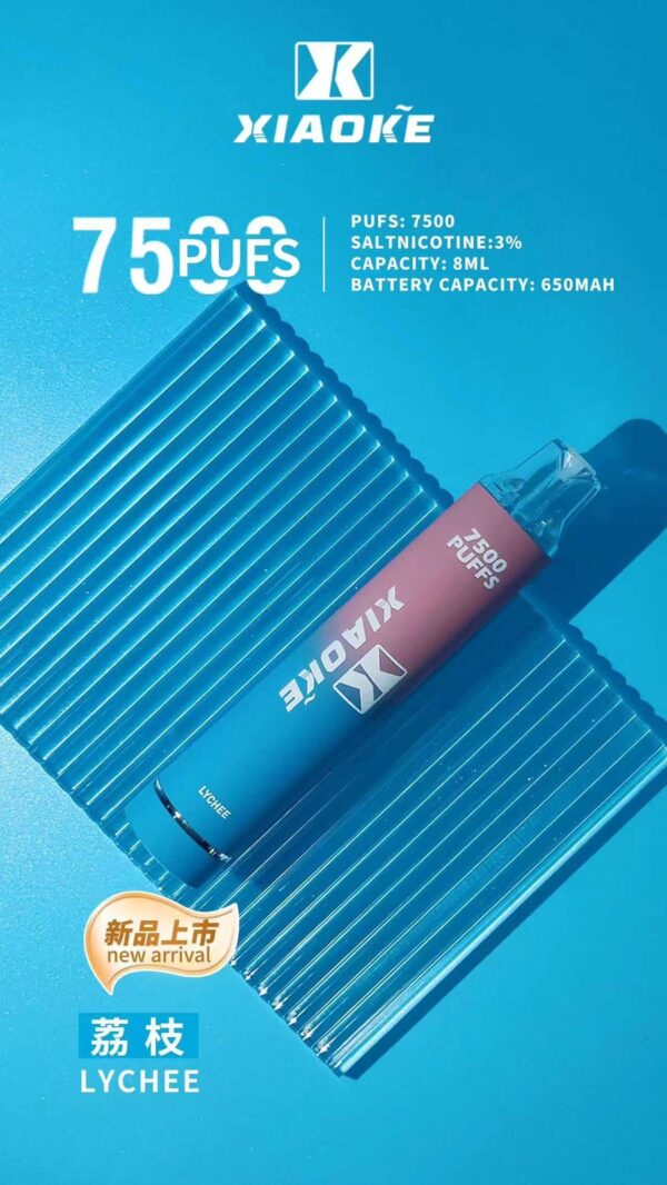 XIAOKE 7500 PUFFS 梟客棄式抛電子煙 一次性霧化桿推薦·