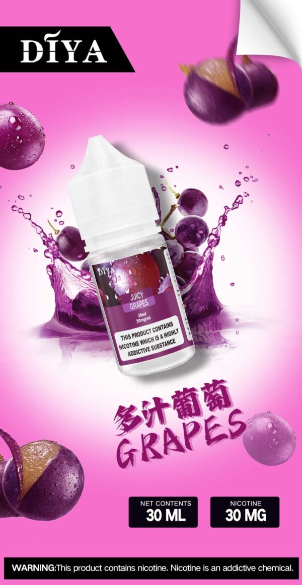 DIYA煙油 30ml小煙油 0-50mg 電子煙油推薦