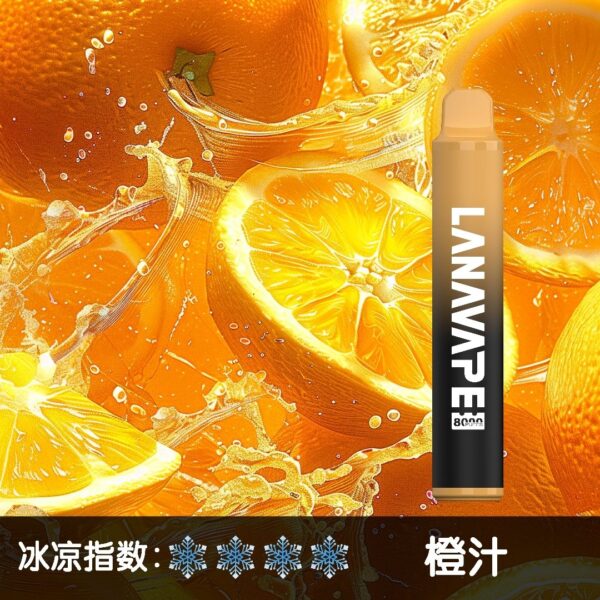 LANA 8000 PUFFS 拋棄式一次性電子煙 台灣電子煙推薦