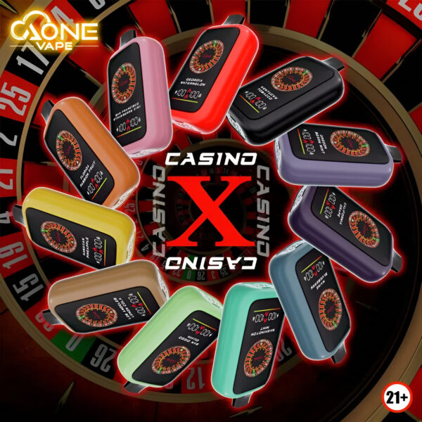 AONE VAPE – CasinoX 16000 Puffs 一次性拋棄式電子煙 台灣現貨